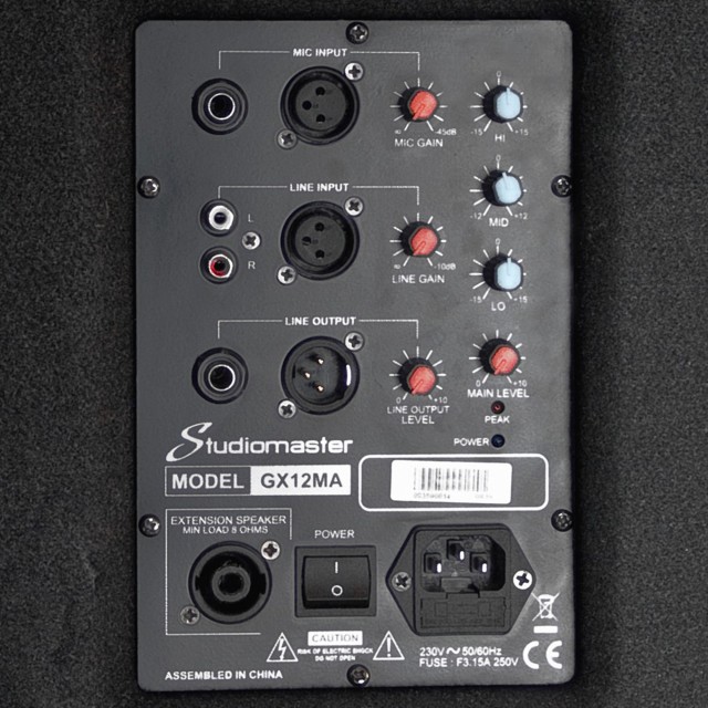 Carlsbro Studiomaster GX12a