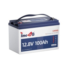 Timeusb LiFePO4 12.8V 100Ah Low-Temp