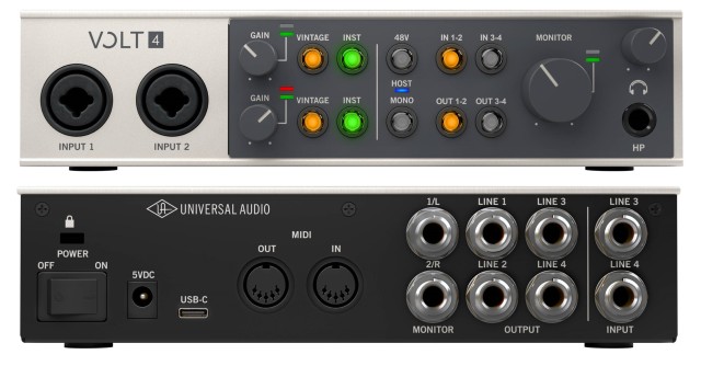 ������� ����� Universal Audio VOLT 4