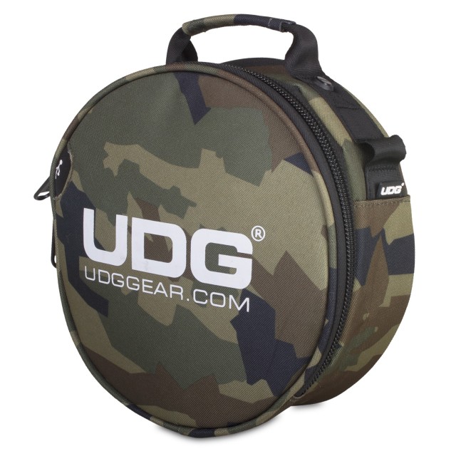 UDG Ultimate DIGI Headphone Bag Black Camo, Orange/ins