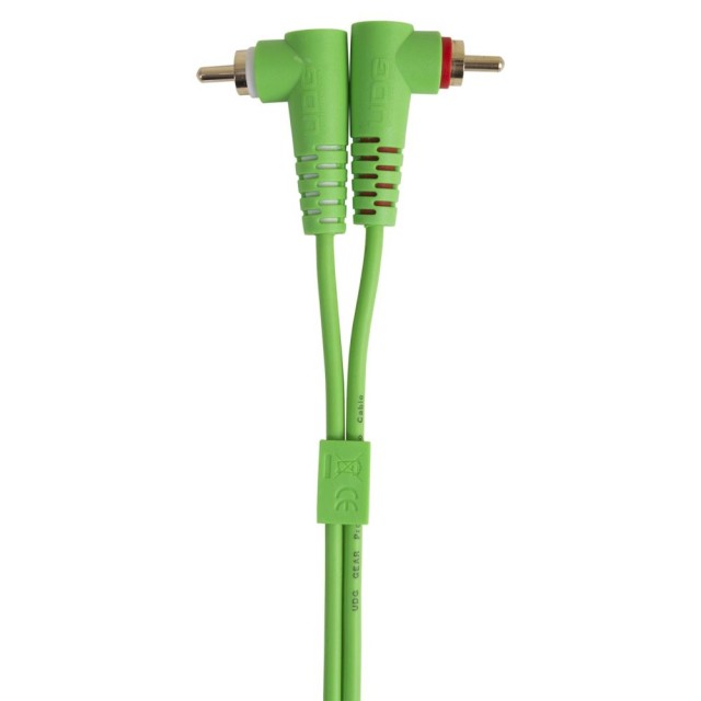 UDG Set RCA Straight-RCA Angled Green 3m (U97005GR)