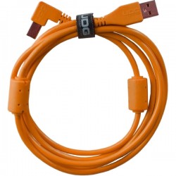 UDG Ultimate Audio Cable USB 2 A-B Orange Angled 1m