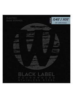 WARWICK 40200 Black Label Medium 4-String (45-105)