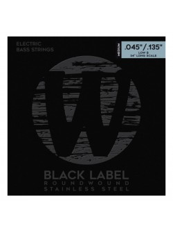 WARWICK 40301 Black Label Medium 5-String (45-135)