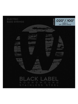 WARWICK 40310 Black Label Medium Light 5-String High C (20-100)