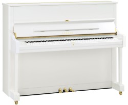 YAMAHA U1 (Polished White)