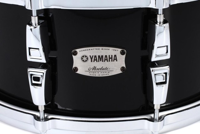 ������ �������� YAMAHA Absolute Hybrid Maple Snare 14" (Solid Black)