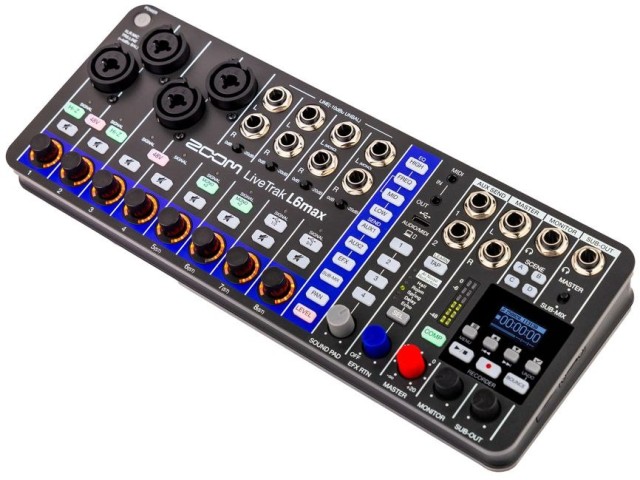 Zoom LiveTrak L6max